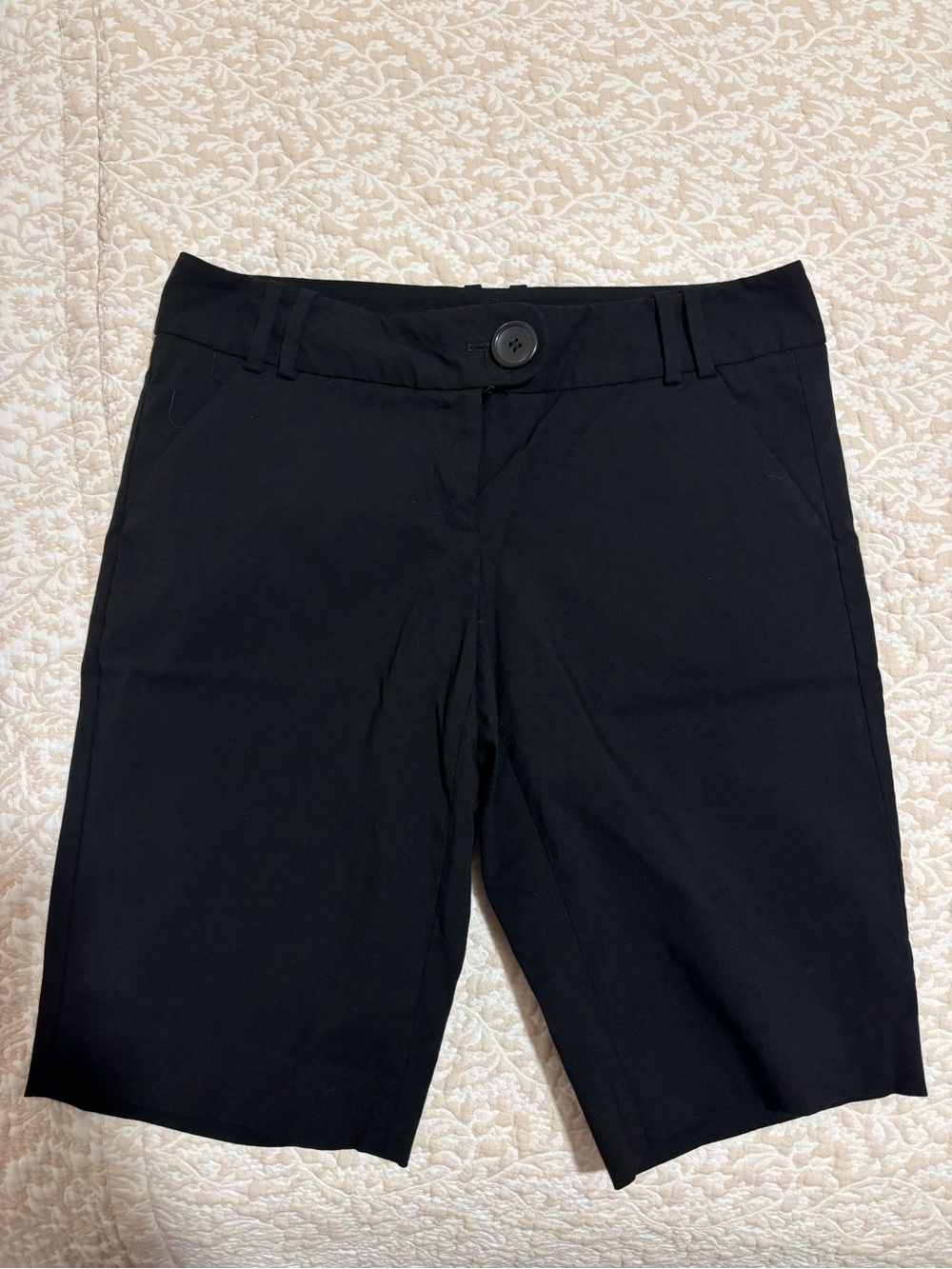 The Limited Black Stretch Dress Shorts